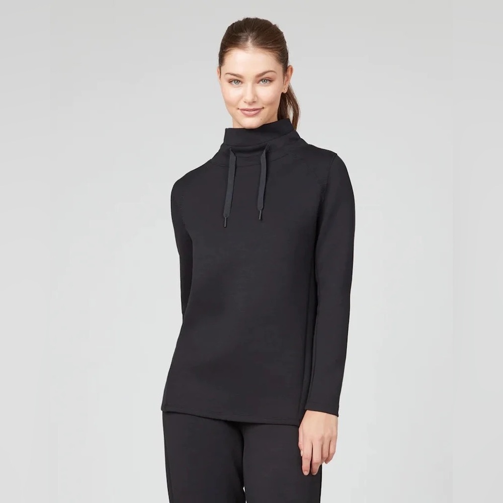 SPANX black airessentials got ya covered pullover